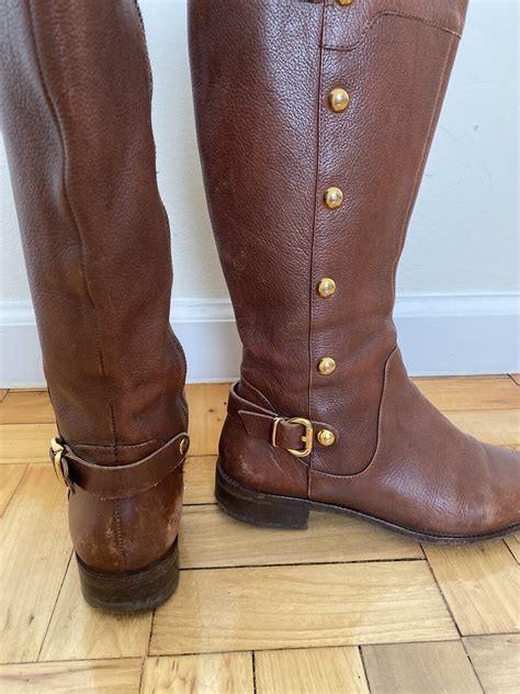 michael kors carney riding boots brown|Michael kors riding boots + FREE SHIPPING .